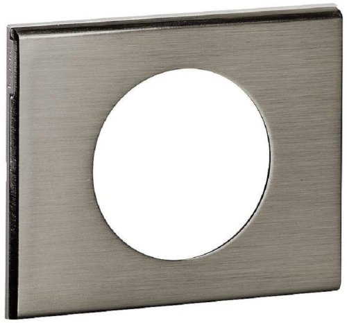 Рамка универсальная Legrand Celiane Corian 1-м. металл фактурная сталь картинка